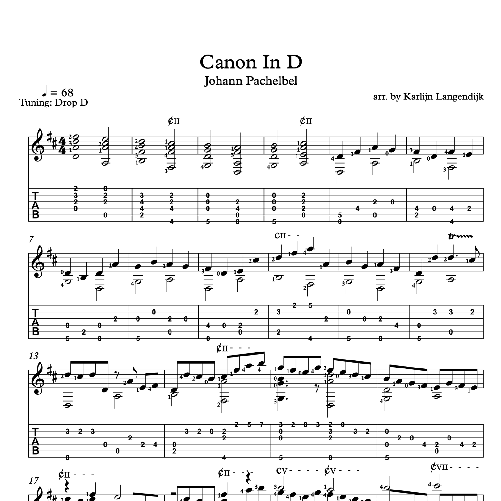 Canon In D – Karlijn Langendijk