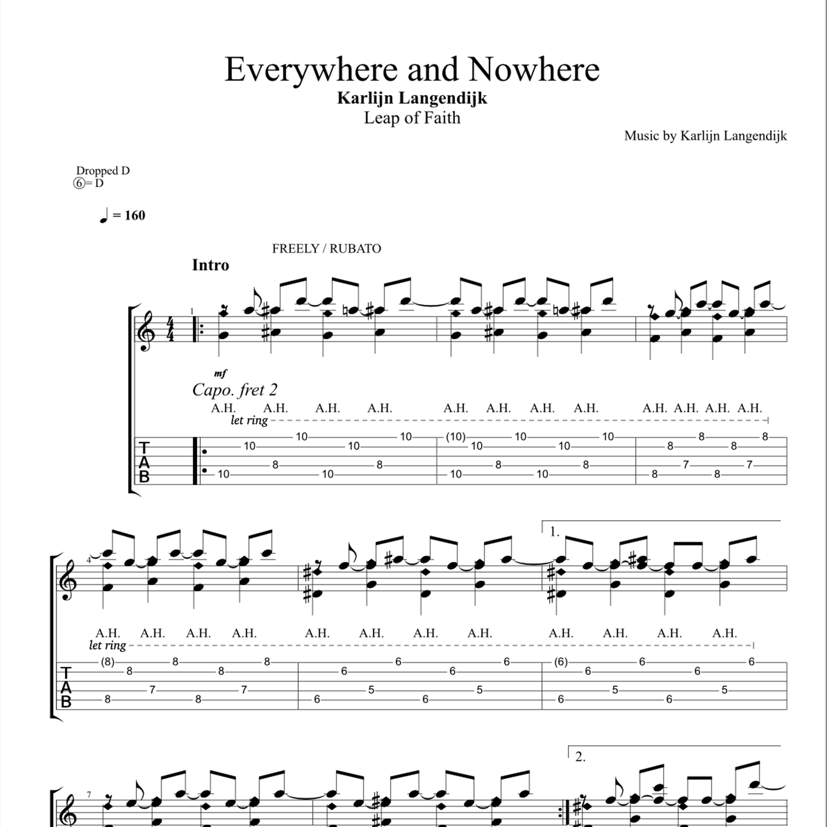 Everywhere and Nowhere