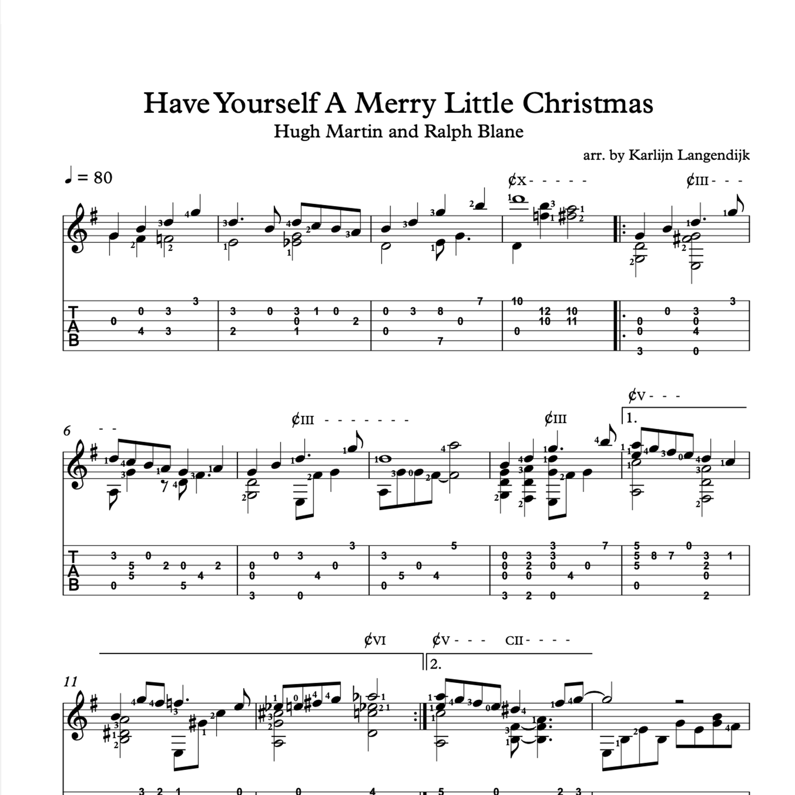 Have Yourself A Merry Little Christmas