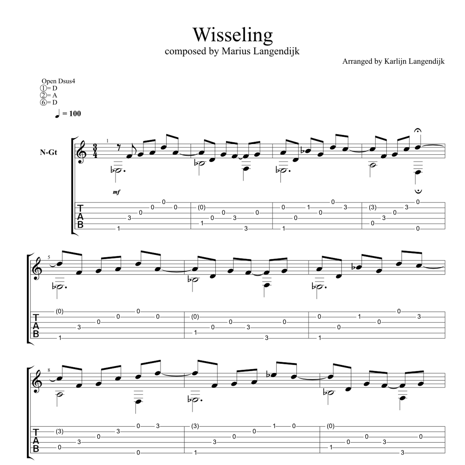 Wisseling (Marius Langendijk)
